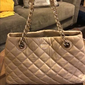 Kate Spade Gold Coast Maryanne quilted large tote